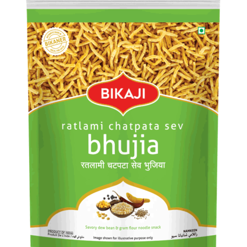 Bikaji Ratlami Chatpata Sev - Bhujia, 400g Main Image