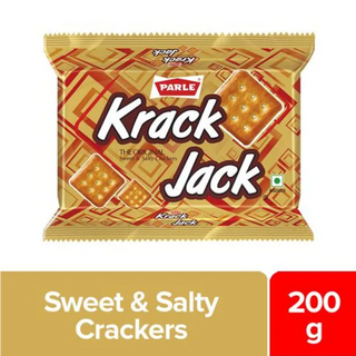 Parle Krackjack Biscuits, 200 g Pouch