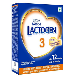 Lactogen Nestle Follow-Up Formula Powder, Stage 3, 400G (After 12 Months), Infant