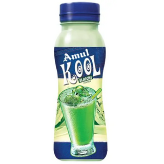 Amul Kool Milk - Elaichi Flavour, 180 ml Pet Bottle