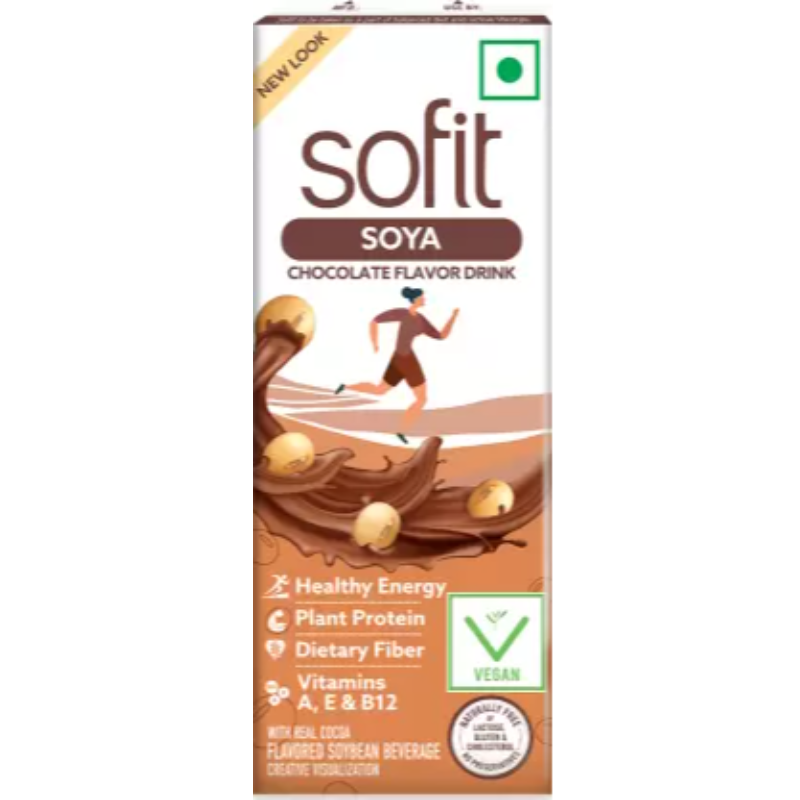 Sofit Soya Milk Chocolate 1l Main Image