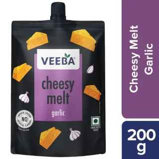 VEEBA Cheesy Melt Garlic, 200 g