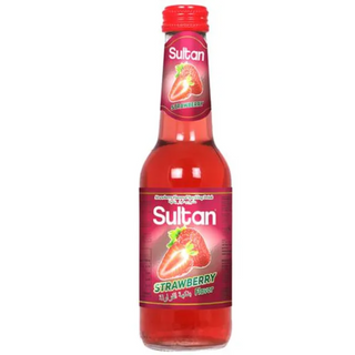 Sultan Strawberry Flavoured Drink - Non-Alcoholic, 250 ml