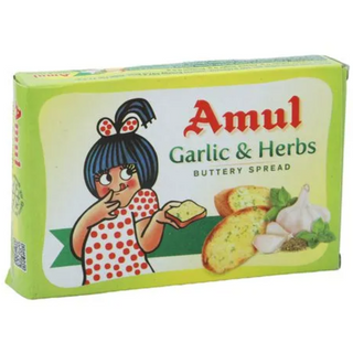 Amul Garlic & Herbs Buttery Spread, 100 g Carton