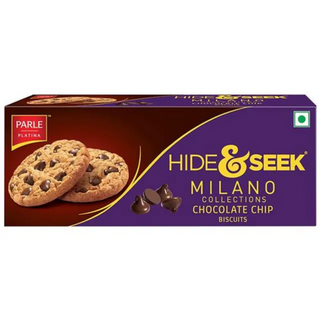 Parle Hide & Seek - Milano Choco Chip Cookies, Crunchy, Rich In Taste, 75 g