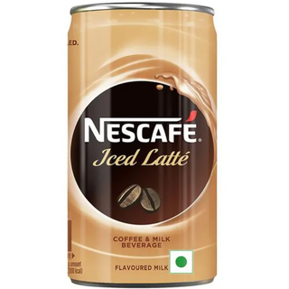 Nescafe Ready To Drink Iced Latte Cold Coffee - Flavoured Milk, 180 ml Can