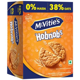 McVitie's Hobnobs Oats & Wholemeal Biscuits, 30.77 g (5 pcs x 30.77 g)