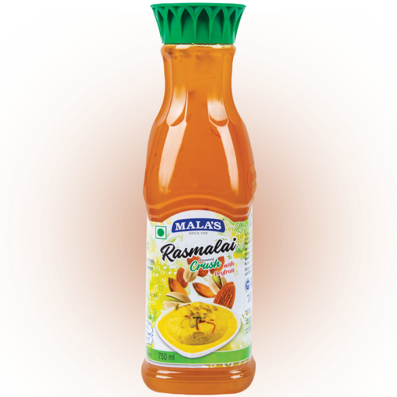 Mala's Rasmalai Crush 750 ml, No Artificial Colors
