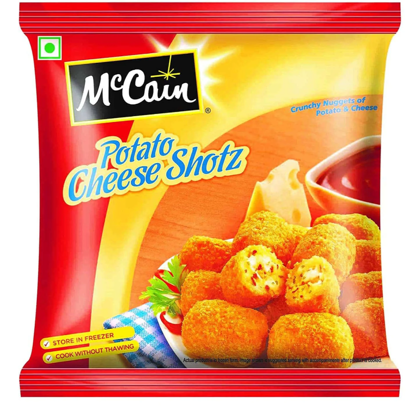 McCain Potato Cheese Nuggets Shotz 240g (Frozen) Main Image