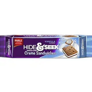 Parle Platina Hide & Seek Creme Sandwich Vanilla, 100 g