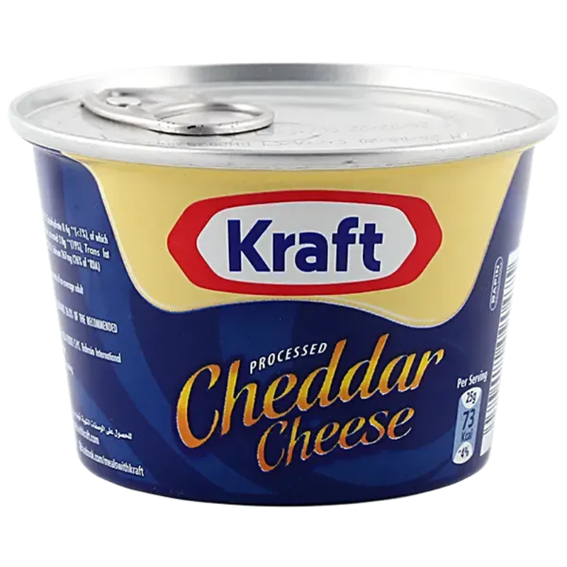 Kraft Processed Cheddar Cheese Tin, 100 g Main Image