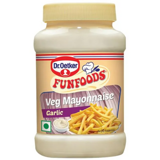 Dr.Oetker FUNFOODS Veg Mayonnaise Garlic, 250g, Trans Fat Free