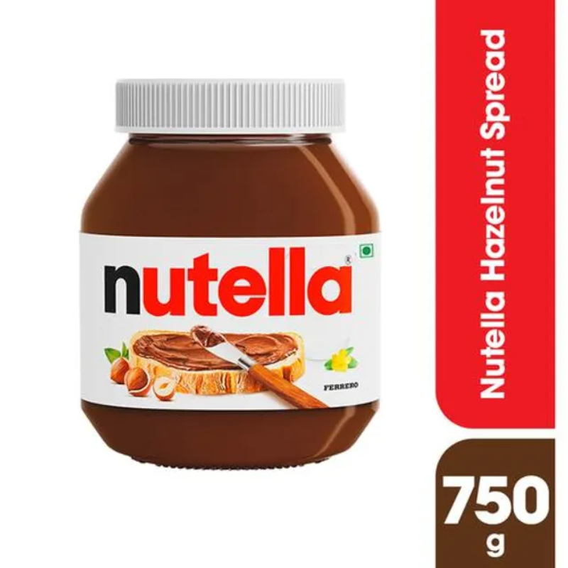 Nutella Ferrero Hazelnut Spread with Cocoa, 750 g /350 g /180 g Main Image