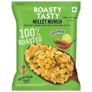 Roasty Tasty Millet Munch Chatpata Namkeen Snack  150gm