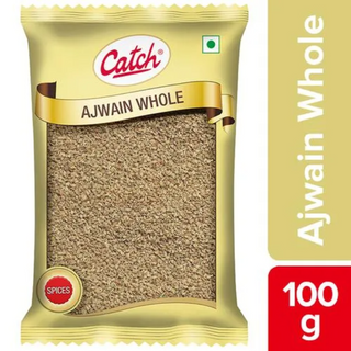 Catch Ajwain - Whole, Used For Tempering, Adds Flavour & Aroma, 100 g Pouch