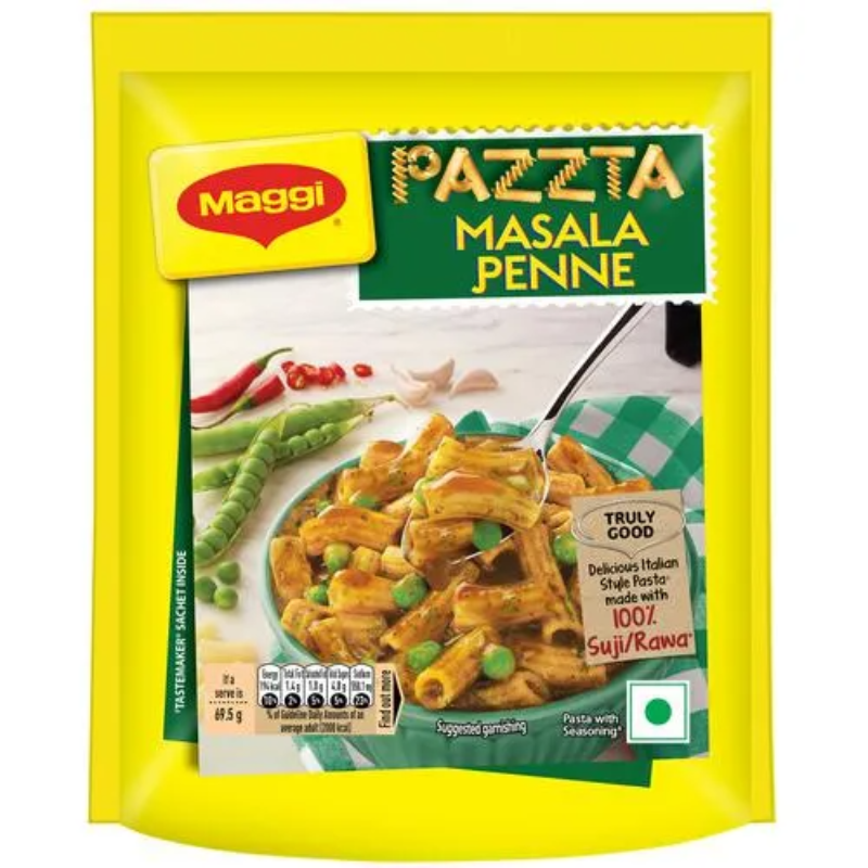 MAGGI Pazzta Masala Penne - Made With 100% Suji/Rawa, 69.5 g Main Image