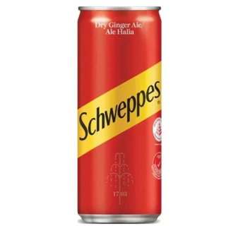 SCHWEPPES DRY GINGER ALE, 320ML (IMPORTED)