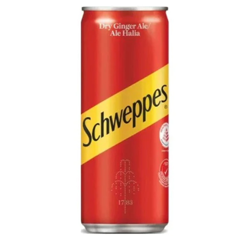 SCHWEPPES DRY GINGER ALE, 320ML (IMPORTED) Main Image