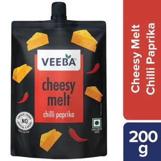 VEEBA Cheesy Melt Chilli Paprika, 200 g