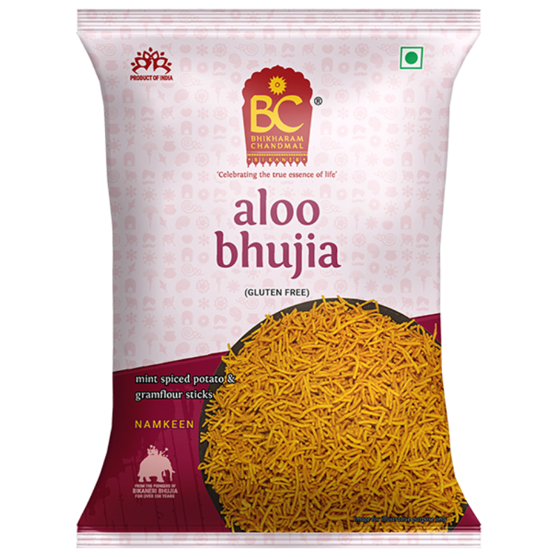 Bhikharam Chandmal - Aloo Bhujia - Namkeen - Indian Snacks - 180 Grams  Main Image