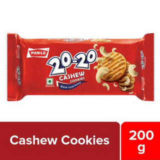 Parle 20 20 cashew cookie 200g