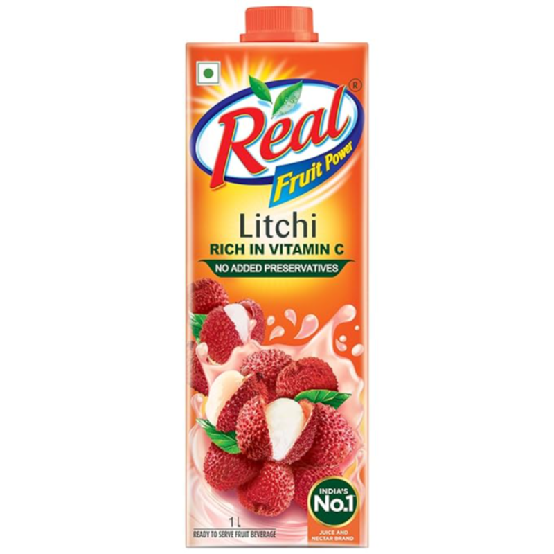 Real Fruit Power - Litchi (1L Pack) Main Image