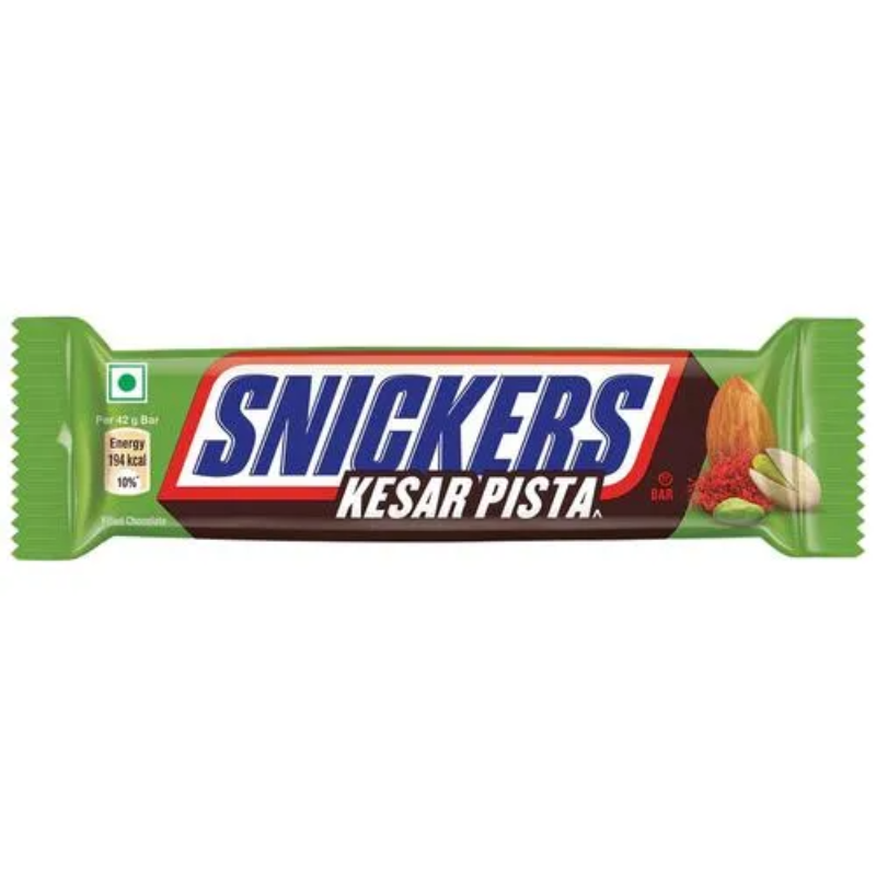 Snickers Kesar Pista Chocolate Bar, 42 g Main Image