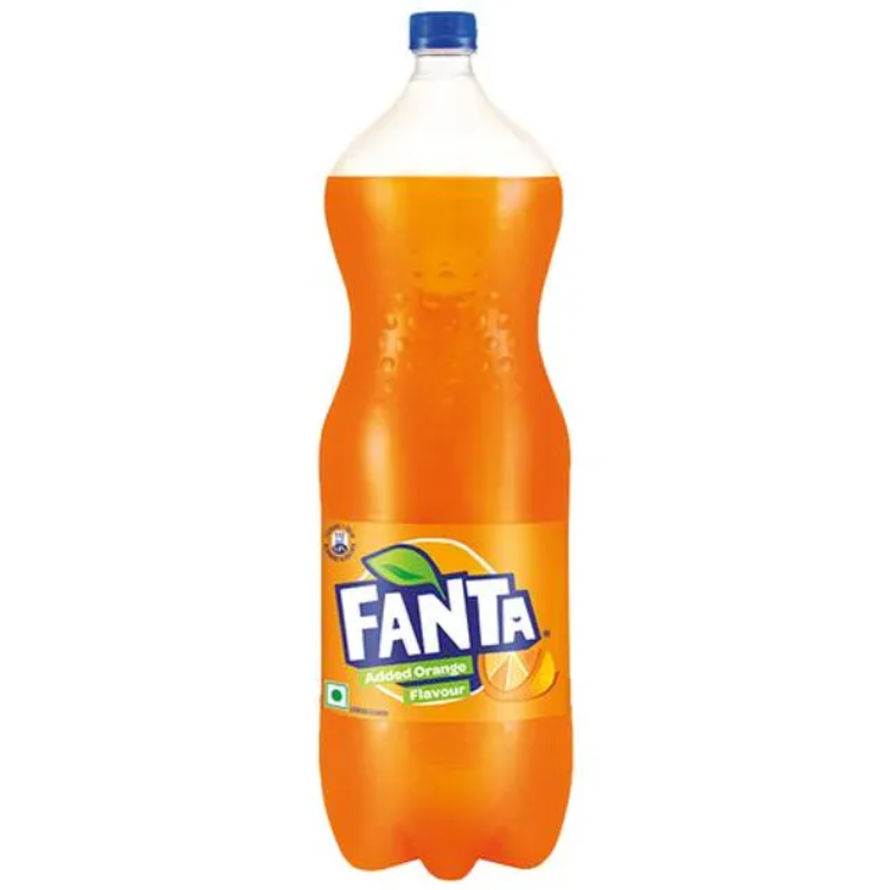 Fanta Soft Drink - Orange Flavoured, Refreshing, 2 l Pet Bottle Main Image