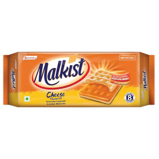 Mayora Malkist Cheese Flavoured Cracker Biscuits 144 g