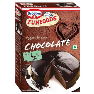 Dr. Oetker FunFoods Eggless Bake Mix Chocolate, 250g, Chocolate