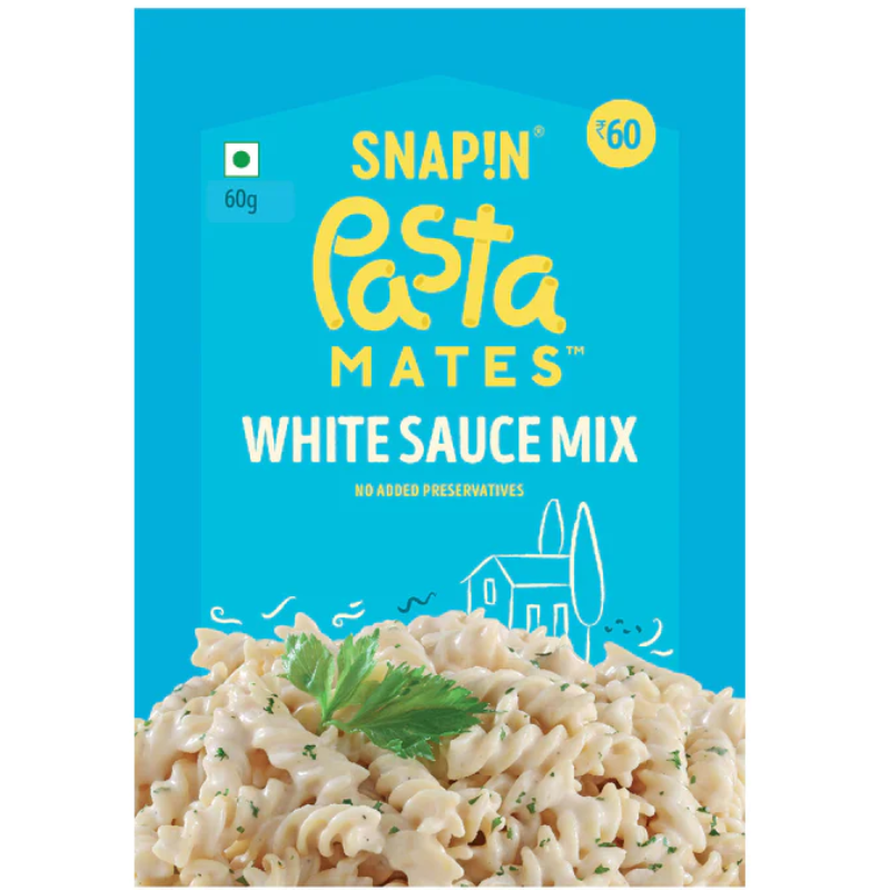 SNAPIN Pasta Mates - White, 60 g Main Image