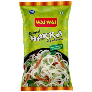 Wai Wai Chinese Hakka Veg Noodles, 160 g Pouch