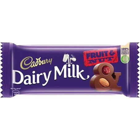 Dairy Milk Fruit & nut (160g)