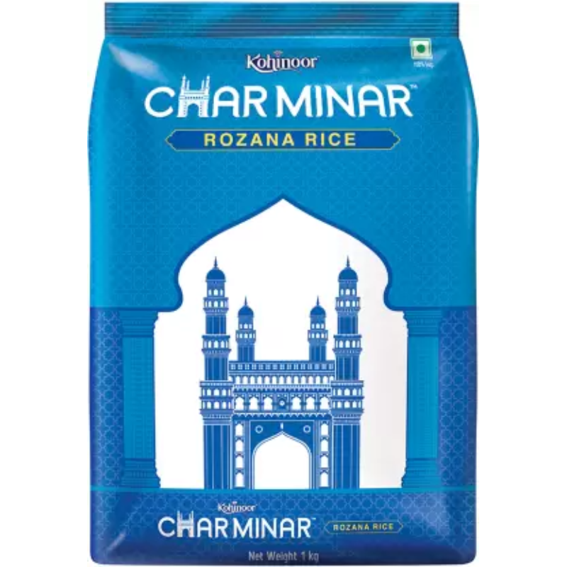 KOHINOOR Charminar Rozana Basmati Rice (Medium Grain)  (1 kg)