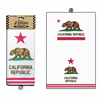 Cali Kitchen Towel California Republic
