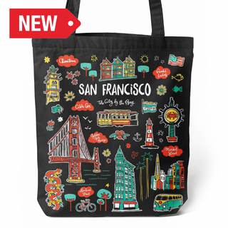 Sf Tote Bag Naif (Blk)