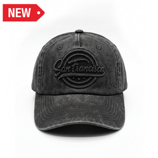 Sf Cap Stamp (Wsh Blk)