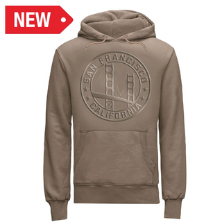 Sf Hoodie Rubber Golden Gate Bridge (Mastic)