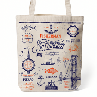 Sf Tote Bag Fisherman