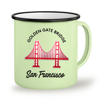 Sf Mug M/P Golden Gate Bridge (Green)