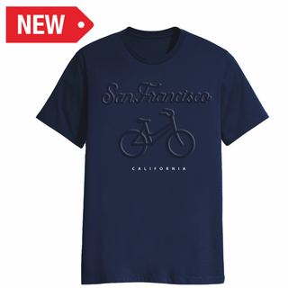 Sf T-Shirt Bike (Navy)