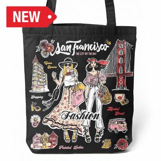 Sf Tote Bag Fashion (Blk)