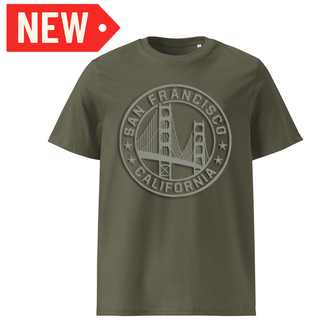 Sf T-Shirt Rubber Golden Gate Bridge (Khaki)