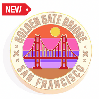 Sf Magnet Sunset (Cream)