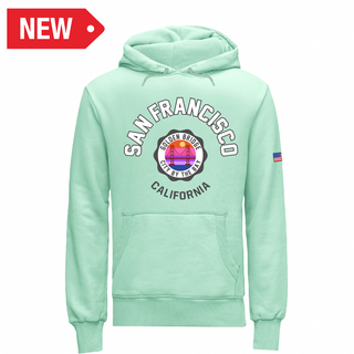 Sf Hoodie Sunset Mint