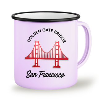 Sf Mug M/P Golden Gate Bridge (Purple)