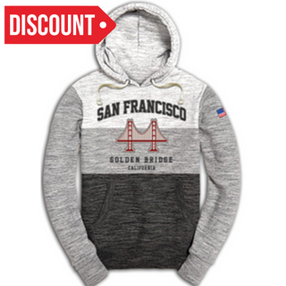 Sf Hoodie Golden Bridge Tricolor