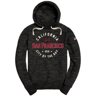 Sf Hoodie Circle Dark Grey