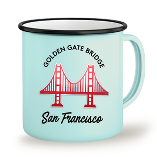 Sf Mug M/P Golden Gate Bridge (Blue)