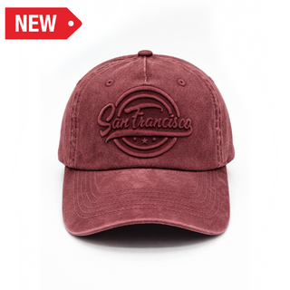 Sf Cap Stamp (Wsh Red)